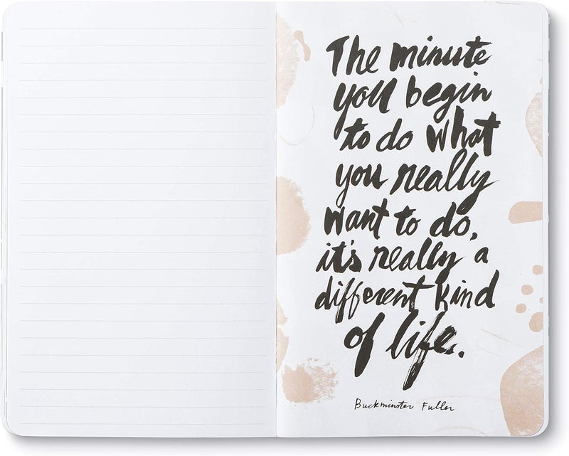 Compendium Softcover Journal - Life is Always Now. – A Write Now Journal with 128 Lined Pages, 5″W x 8″H - Image 4